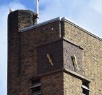 Klokkentoren met klok.
              <br/>
              Richard Keijzer, 2016-02-25